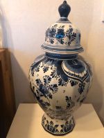 Original Delft Vase mit Deckel No.250 weiß blau 43 cm Hessen - Romrod Vorschau