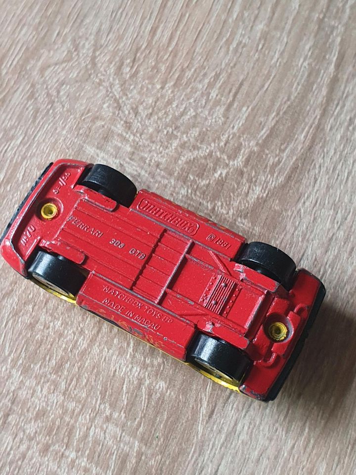 Matchbox 1981 Laserwheels Ferrari GTB 308 Macau in Vilshofen an der Donau