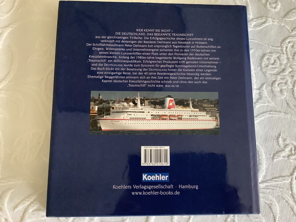 Kreuzfahrt Buch „Die Traumschiff Reederei“ 40 Jahre Deilmann in Bremen