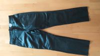 Genuine Leder Jeans schwarz XXL Lederhose Neuware 5 Pocket Style Baden-Württemberg - Herbrechtingen Vorschau