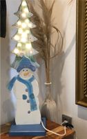 Weihnachtsdeko Schneemann Beleuchtung Kerzen deko Tischdecke Bayern - Oberostendorf Vorschau