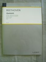 BEETHOVEN Quintett - Notenheft für Oboe, Hörner, Fagott Es-Dur Baden-Württemberg - Hartheim Vorschau