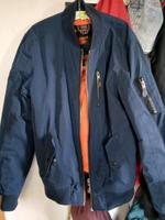 Suche Superdry Fliegerjacke Gr.L blau Mecklenburg-Vorpommern - Jatznick Vorschau