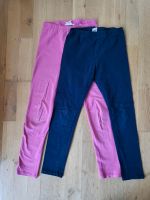 H&M Leggings pink dunkelblau Gr.134 Frankfurt am Main - Eschersheim Vorschau