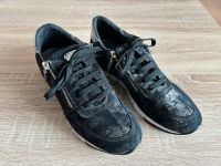 ROHDE Sneaker, Turnschuhe, schwarz-silber, Gr. 38 Hessen - Schwalmstadt Vorschau