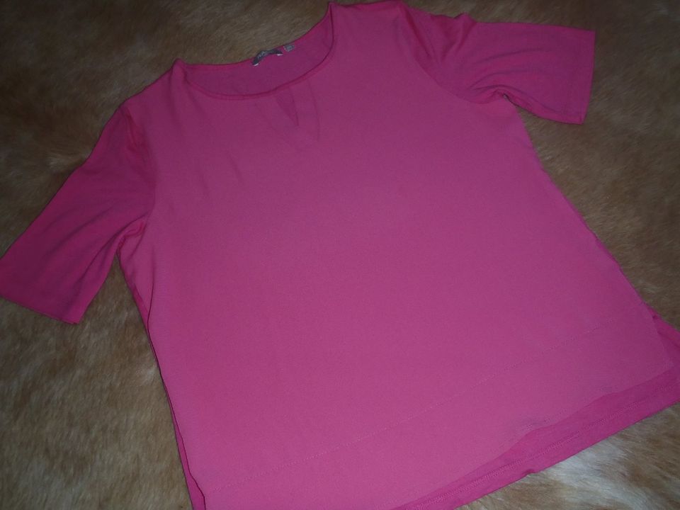 Rabe Damen Shirt in Pink Gr. 40 kurzarm in Nauen