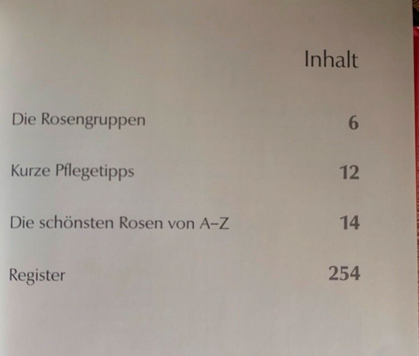 Handbuch der Rosen   Die schönsten Rosen von A -Z Neuwertig in Wächtersbach