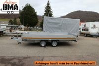 EDUARD Anhänger Hochlader 406x220x30 3500kg 63cm lfh NEU Baden-Württemberg - Tannheim Vorschau