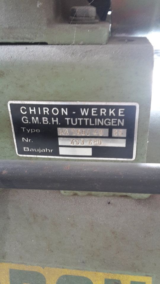 Gebrauchter Chiron Kompressor 11 bar, 150 L/min, Bj. 1976 in Tuttlingen