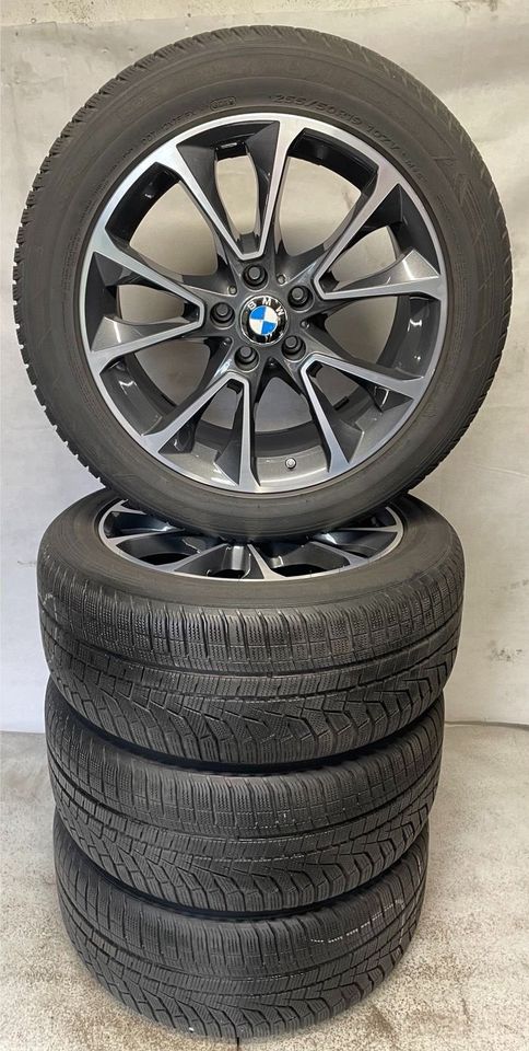 4x ORG BMW X5 F15 Alufelgen Winterreifen 255/50 R19 107V MS RDKS in Flörsheim am Main