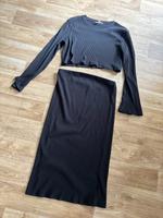 H&M Mama Set schwarz Rock Shirt L neu Sachsen-Anhalt - Zeitz Vorschau