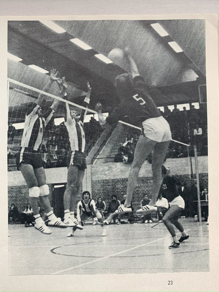 Volleyball Rarität: Olympia '72 Original-Begleitheft der Turniere in Geretsried