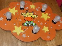 Kinderzimmerlampe Deckenlampe Orange Wolke Giraffe Hessen - Kassel Vorschau