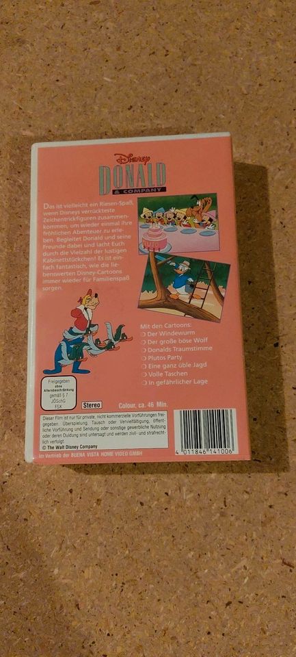 Walt Disney Donald & Company, VHS Kassette in Essingen