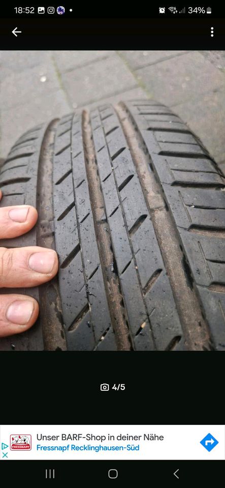 2x Bridgestone 185 / 55 R15 82H Sommerreifen in Recklinghausen