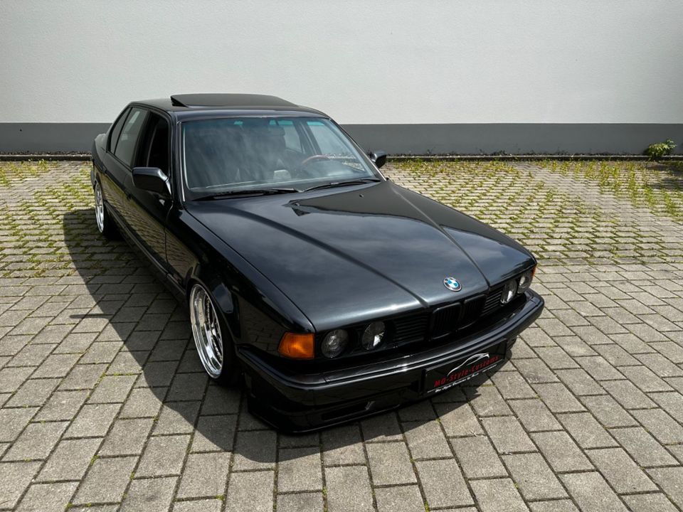BMW *E32*Airride/Lift*OZ*Alpina*German BLACK PEARL* in Neresheim