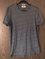 Tommy Hilfiger Tommy Jeans T-Shirt Herren Slim Blau Meliert Kiel - Mitte Vorschau