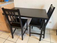 Tisch mit 2 Stühlen - schwarz (IKEA) Bonn - Endenich Vorschau