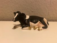 Schleich Kuh Schwarzbunt liegend 13142 selten Rarität Düsseldorf - Gerresheim Vorschau