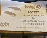 Babybay Kinderstuhlumrüstsatz grau Original Maxi comfort Niedersachsen - Bleckede Vorschau