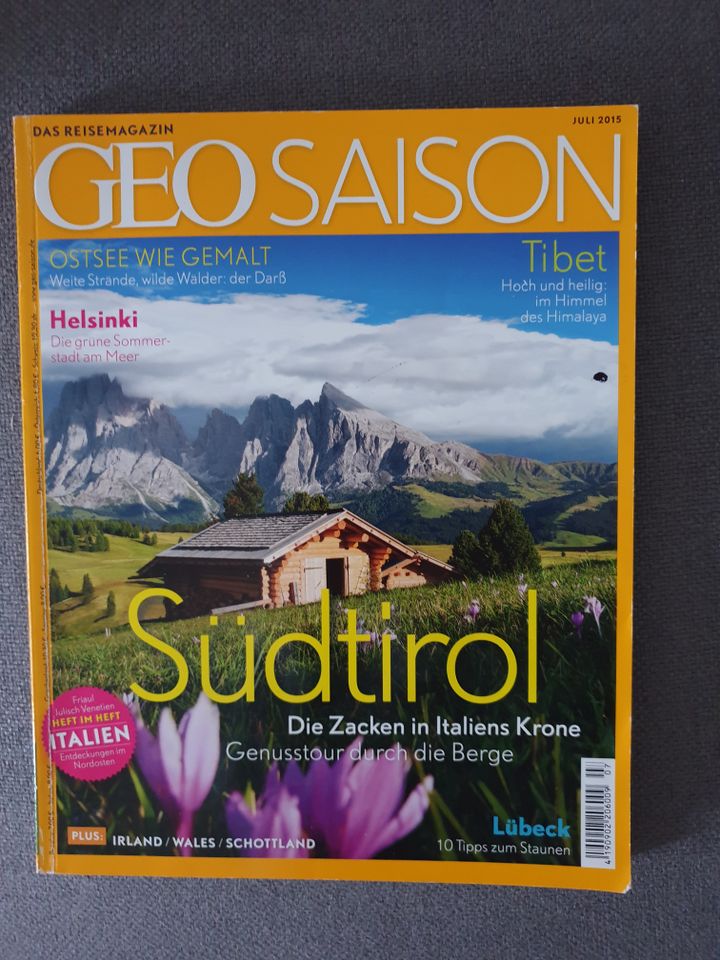 Geo Saison Südtirol Juli 2015 in München