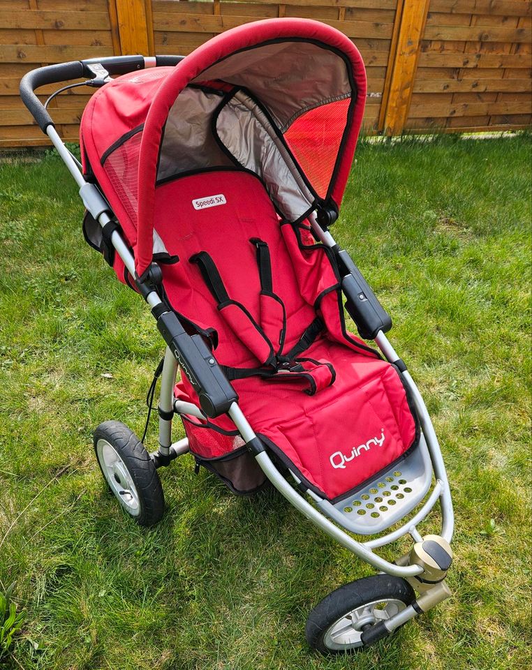 Quinni Speedi SX- 2in1 - Kinderwagen/Buggy mit Zubehör in Gerwisch