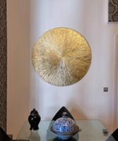 Sonne Unikat Blattgold Luxus ○100cm Gemälde Acrylbild Hessen - Bad Vilbel Vorschau
