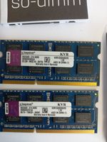 6x SO-DIMM Speicher 2GB KVR1333D3S9/2G DDR3 1333MHz Baden-Württemberg - Laupheim Vorschau