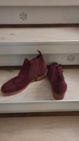 Stiefeletten, Wildleder, lila/weinrot, Gr. 38 Sachsen - Pegau Vorschau