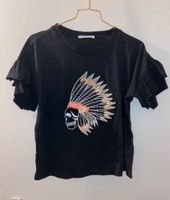 Shirt von Mango neu totenkopf boho Sommer Volants Gr.S Nordrhein-Westfalen - Essen-West Vorschau