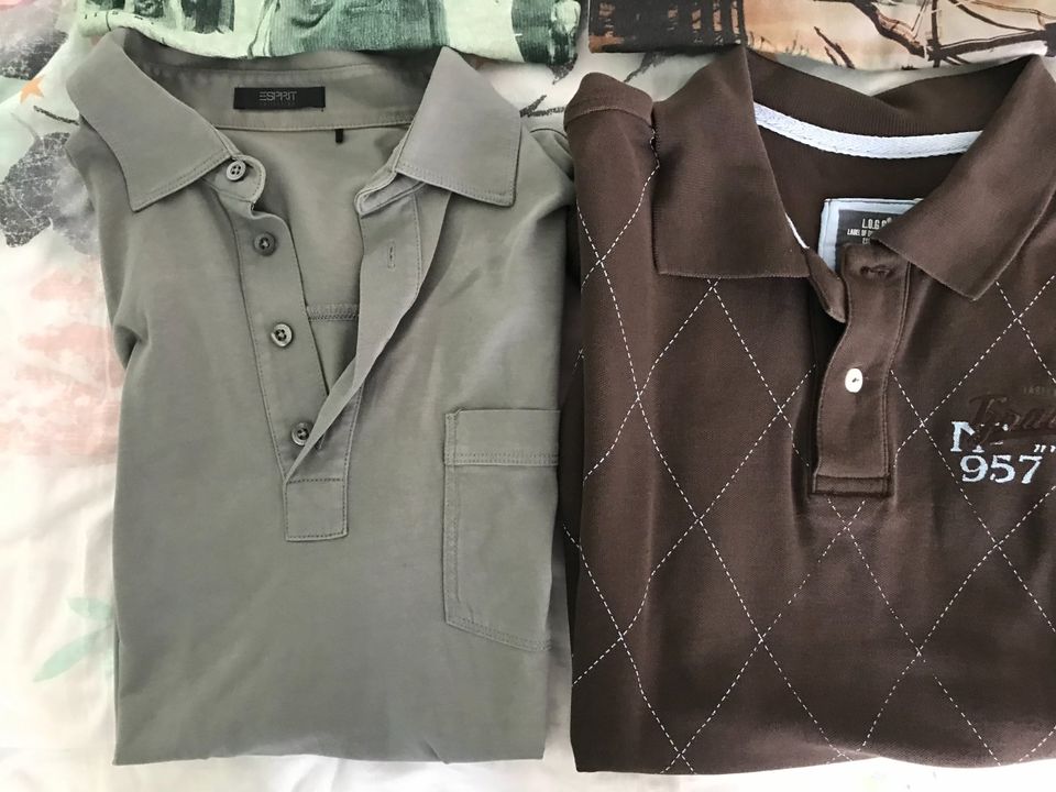 6 x Jungen T-Shirt's/Polo's Esprit Logg X-Side LC Waikiki Gr S in Dortmund