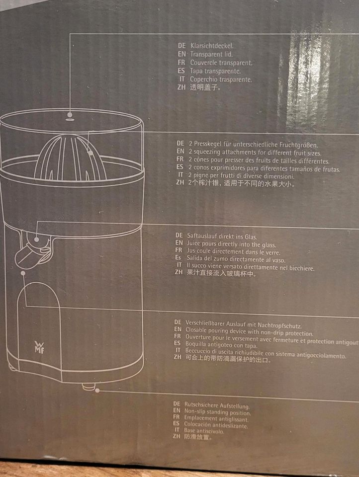 WMF Citruspresse Stelio - Zitronenpresse elektronische in Südharz
