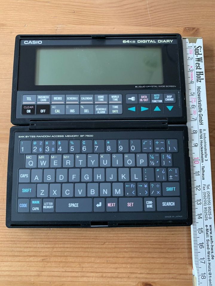 Casio Digital Diary SF- 7500 in Neunkirchen