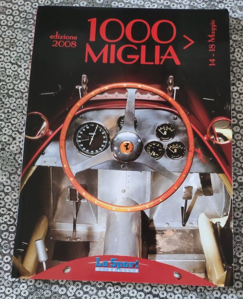 Katalog 1000 MIGLIA von 2008 selten in italienisch in Reiskirchen