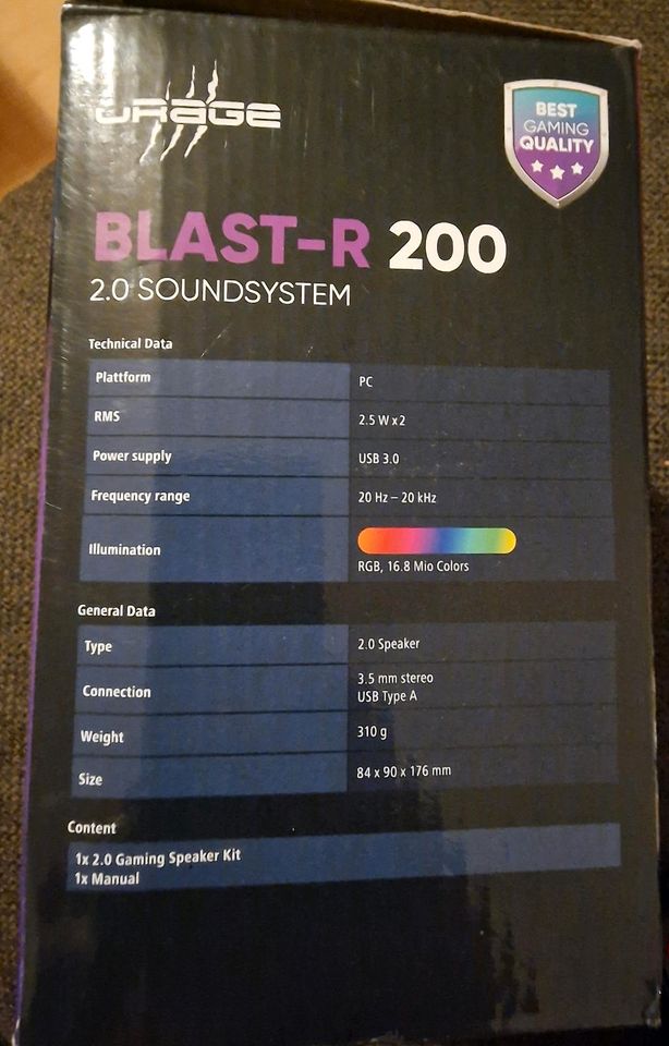 BLAST-R 200 lautsprecher 2.0 SOUNDSYSTEME in Dortmund
