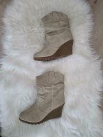 Stiefeletten Gr.39  beige/grau Baden-Württemberg - Loßburg Vorschau