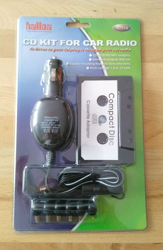 CD Radio Adapter - CD Kit Car Radio - halloa HL-110 in Ammerbuch