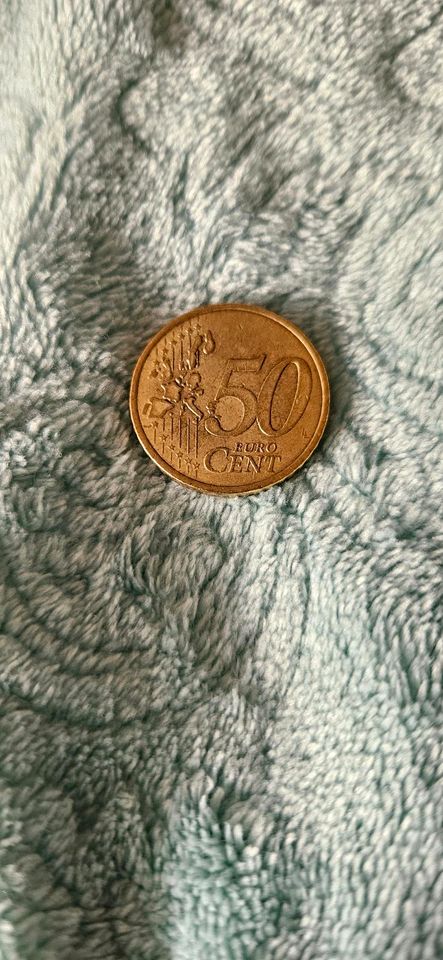 50 Cent Münze von 1999 Frankreich, Sammlermünze fr in Buxtehude