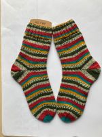 Handgestrickte Wollsocken, Gr. 40/41 Niedersachsen - Ostercappeln Vorschau