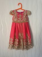 Süße festliches Mädchen dunkel rosa Kleid Gr.98 Nordrhein-Westfalen - Gelsenkirchen Vorschau