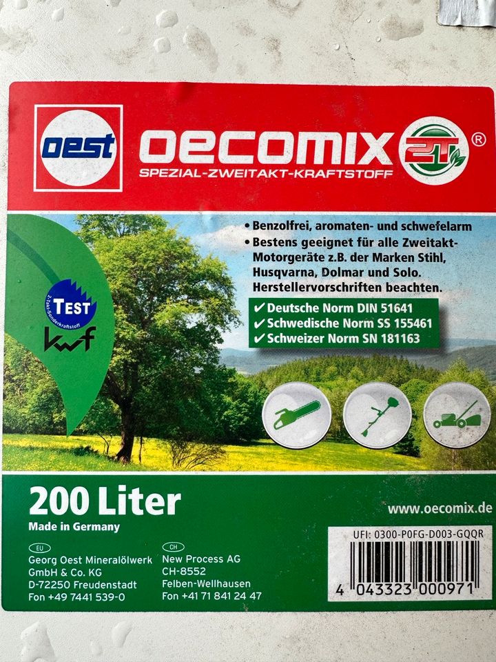 Oest oecomix 2 Takt 200ltr. in Malterdingen