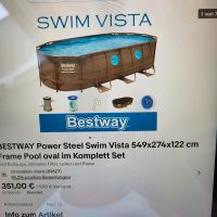 Bestway Power Steel Swimm Wista 549x274x122 Bayern - Pielenhofen Vorschau