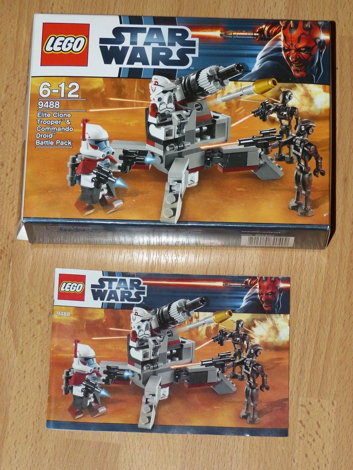 NEUw. Lego Star Wars 9488 Clone Trooper & Droid OVP + BA in Nalbach