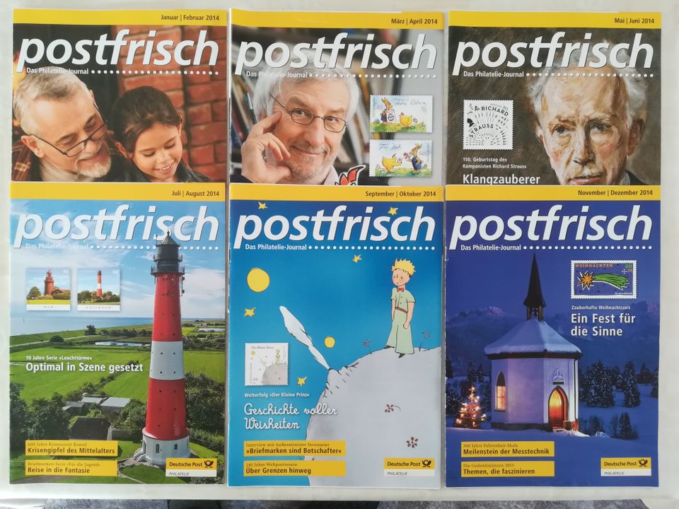 "Postfrisch" Briefmarken Zeitschrift Jahrgänge 2002 bis 2023 in Neumünster