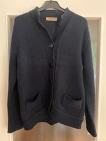 Strickjacke Merinowolle dunkelblau Bremen - Oberneuland Vorschau