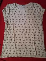 T-Shirt mit Vögeln, Schwalben, Größe L, hellgelb Dortmund - Eichlinghofen Vorschau
