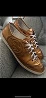 Original Gucci Sneaker, Schuhe, Gr. 40, Gold, Leder Berlin - Wilmersdorf Vorschau