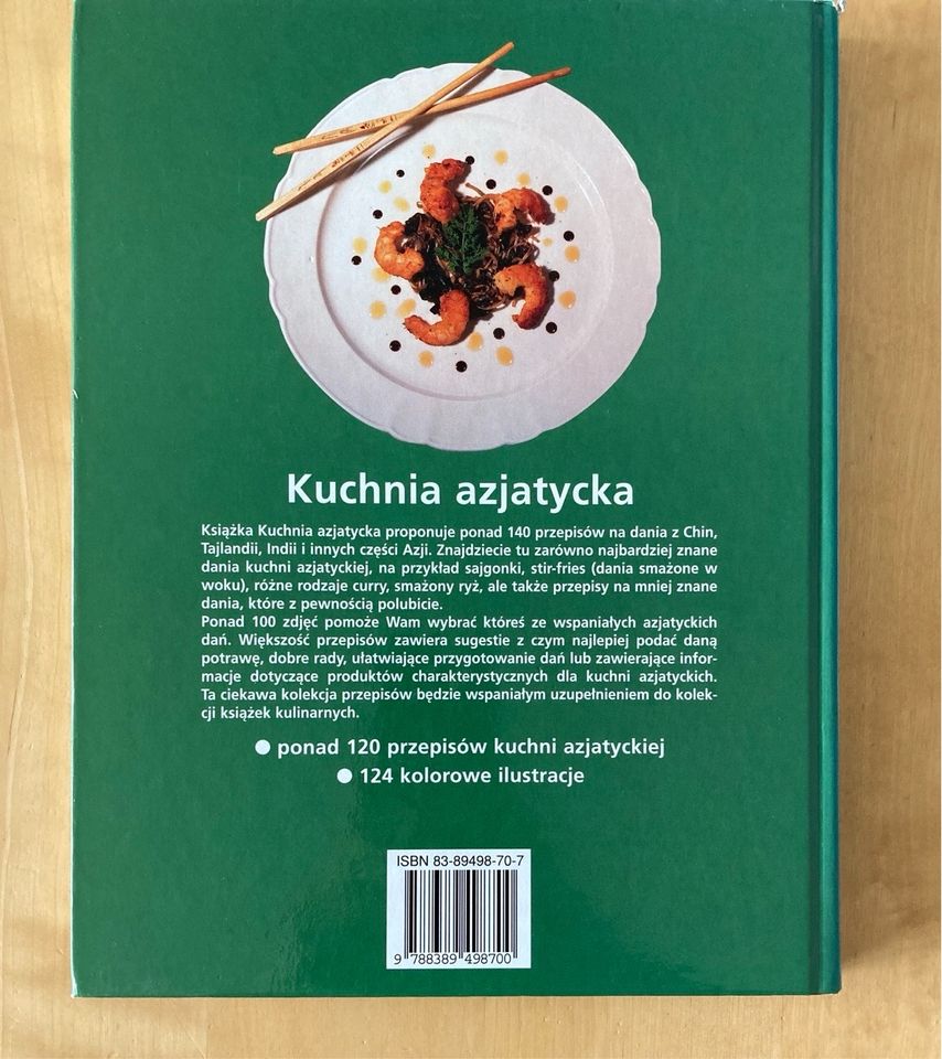 Kochbuch Asiatische Küche - polnische Ausgabe in Berlin