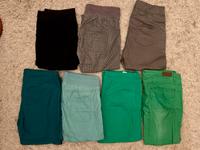 Sheego, Janina  kurze Hose, Jeans grau, schwarz, grün | Gr. 44 Sachsen-Anhalt - Halberstadt Vorschau