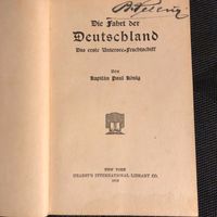 DIE FAHRT DER DEUTSCHLAND v. Kapitän P.König  1916 Berlin - Spandau Vorschau